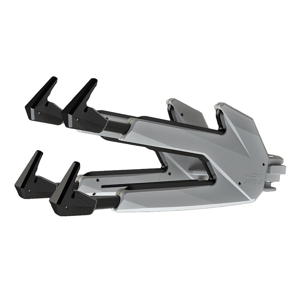 PTM Watersports Edgeforce Board Rack Pair Electrobrite Silver P136729010TEBCL