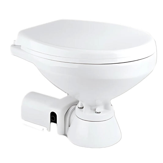 Commodore Electric Marine Toilet Rear Macerator Regular Size CM1RMT