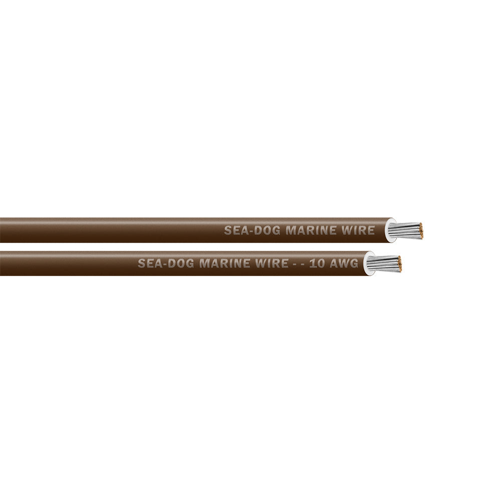 SeaDog 10 AWG Brown Primary Wire 100 8010072