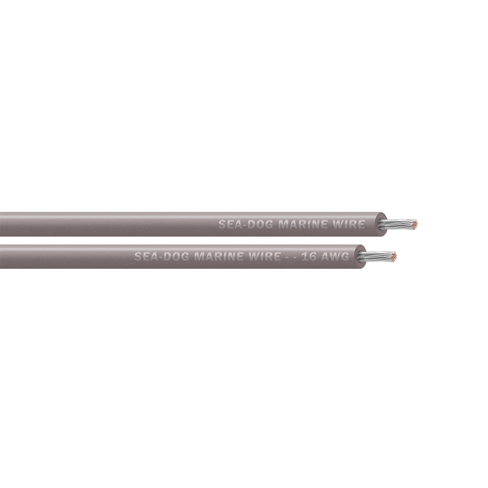 SeaDog 16 AWG Grey Primary Wire 1000 8016119