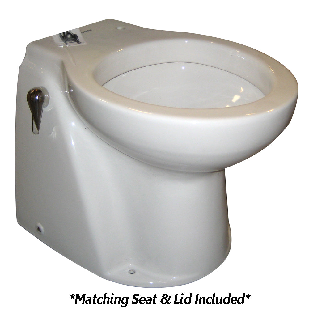 Raritan Atlantes Freedom wVortexVac Household Style White Freshwater Solenoid Smart Toilet Control 12v AVHWF01203