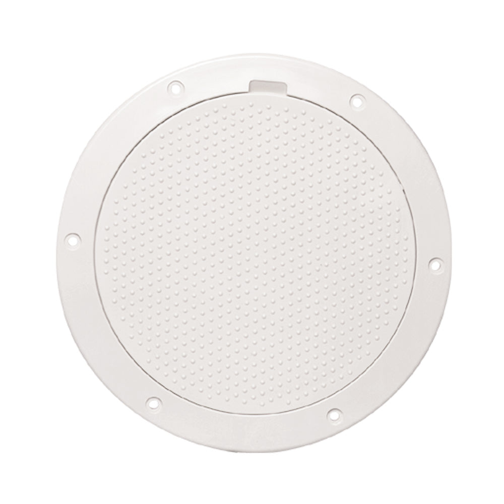 Beckson 6 NonSkid PryOut Deck Plate White DP63W