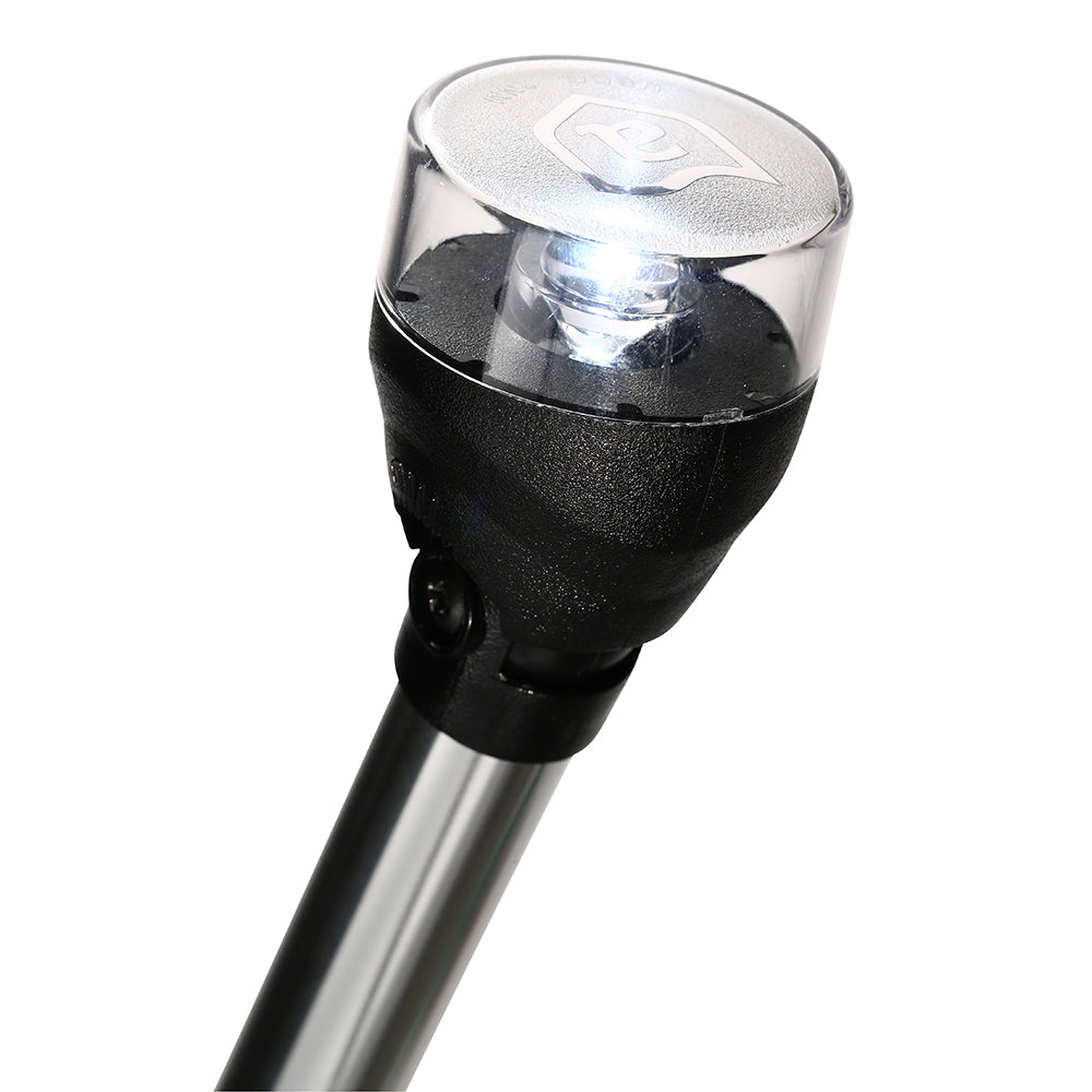 Attwood LED Articulating All Around Light 36 Pole 553036A7
