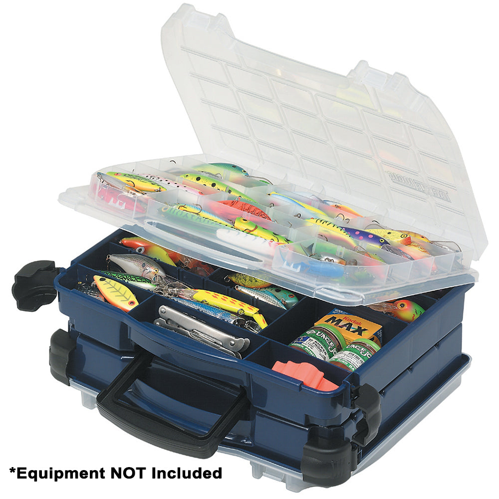 Plano Lockjaw Double Satchel Blue 395210