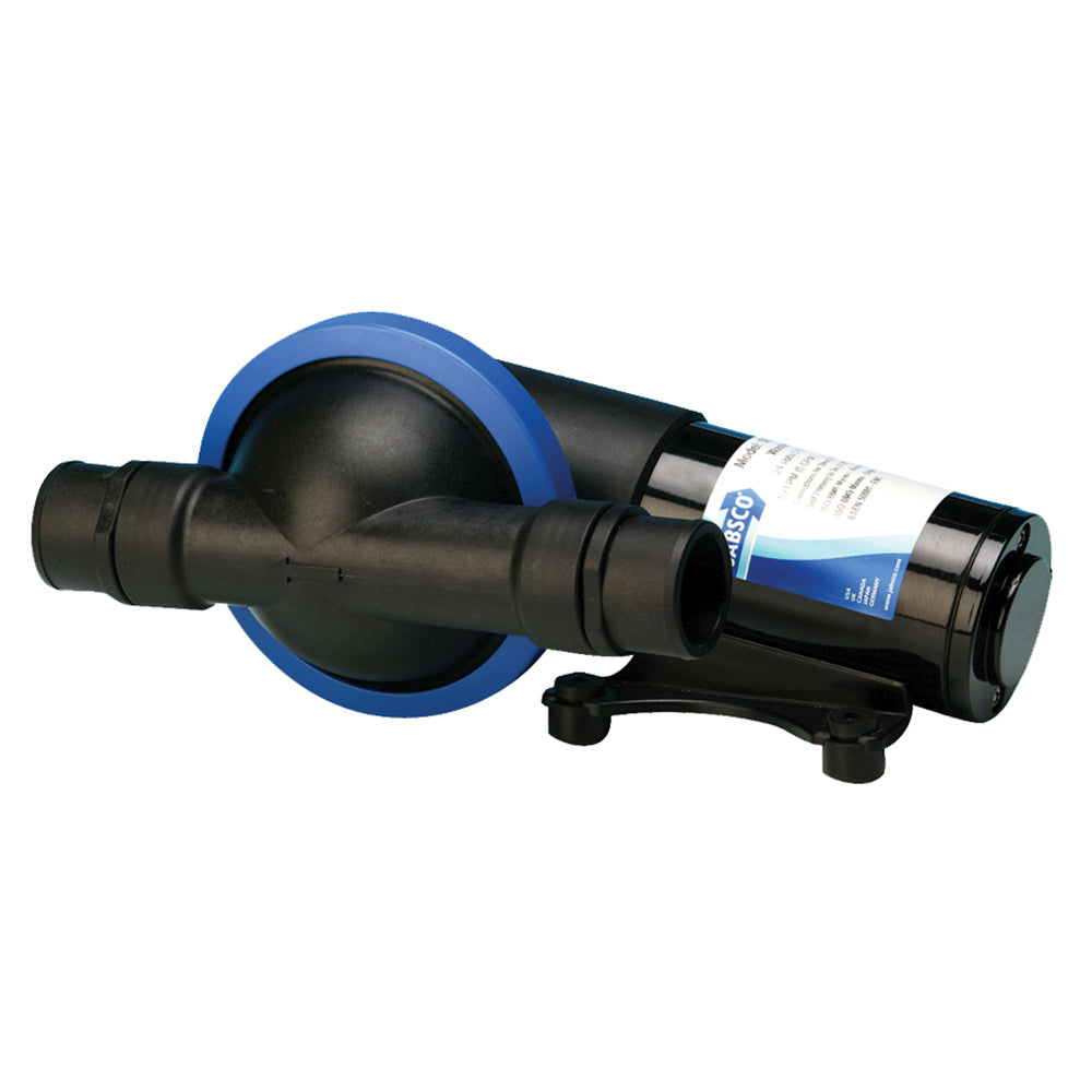 Jabsco Fish Box Evacuation Pump 24VDC 5GPM Diaphragm w15 Fittings 509001100