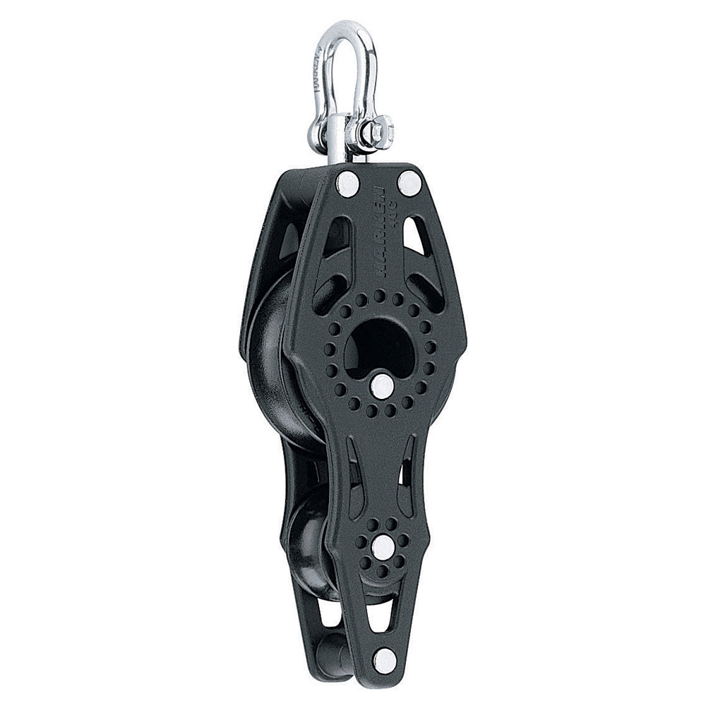 Harken 40mm Carbo Air Fiddle Block wSwivel Becket 2656
