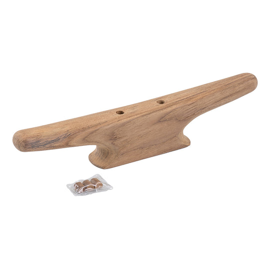 Whitecap 12 Cleat Teak 60406