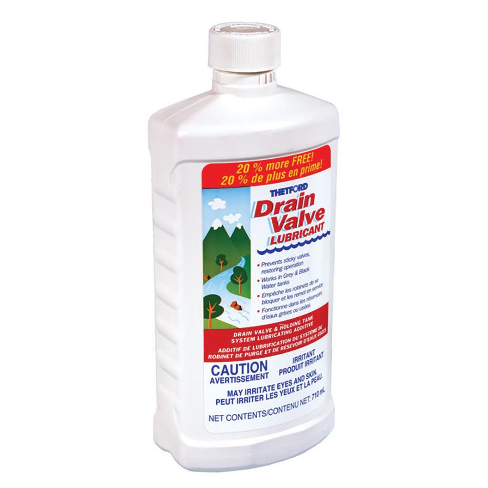 Thetford Drain Valve Lubricant Bilingual 24oz 24451