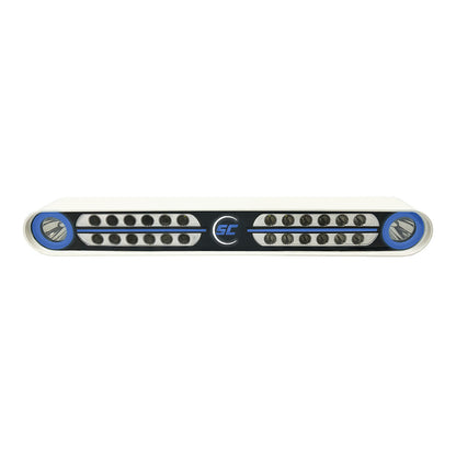 ShadowCaster Eagle Ray LED Light Bar  White Housing  Dual Optics SCMEAGLERAYWH