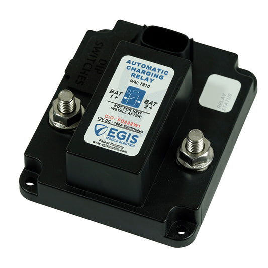 Egis Programmable Automatic Charging Relay ACR 160A 12V 7610