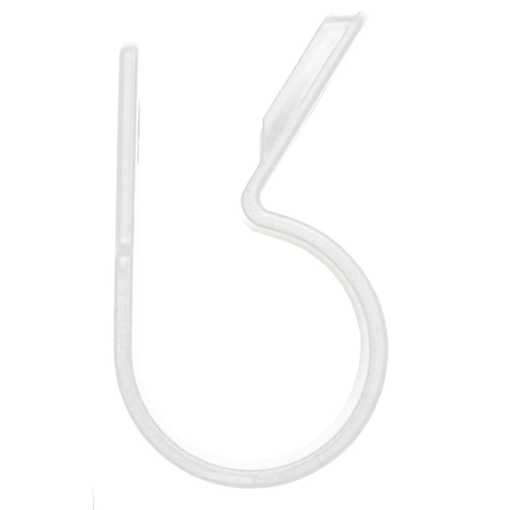 Pacer Nylon CClamps  12  Natural Color  25 Pack BCCH0825