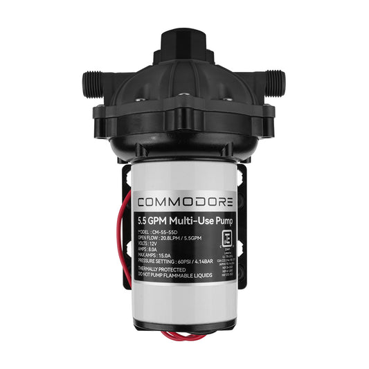 Commodore 55 GPM Water Pump  12V CM5555D