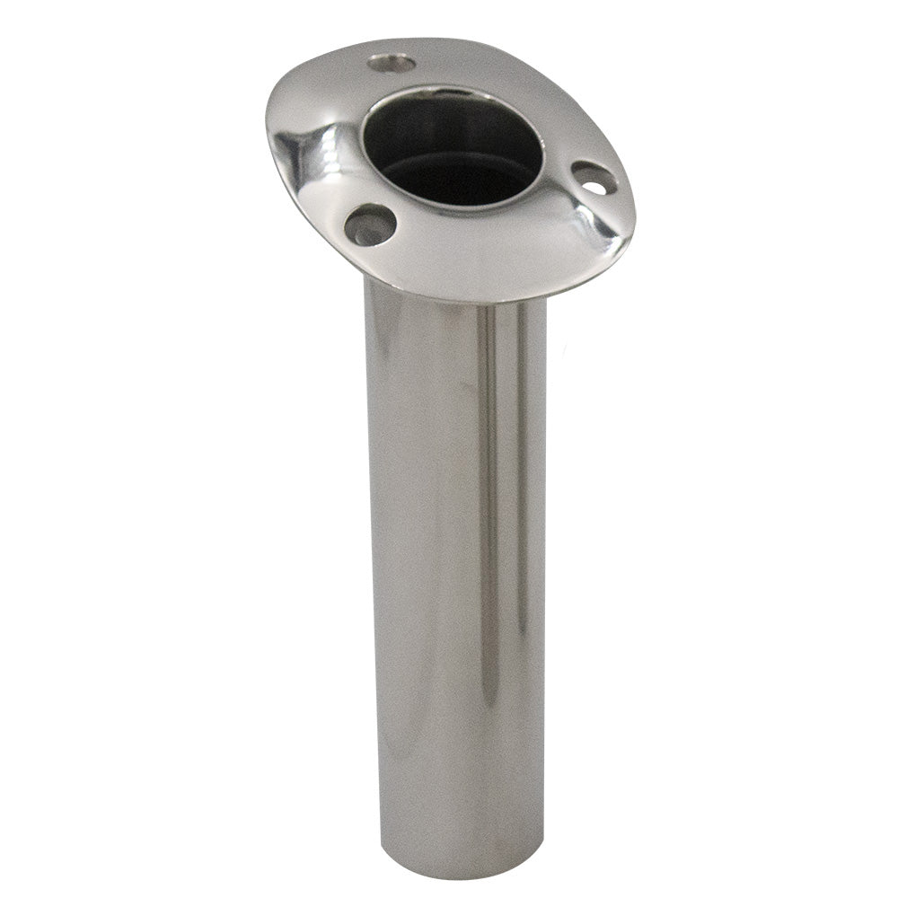 CE Smith Flush Mount Rod Holder  30 Degree  Black Liner  No Logo 53672NA
