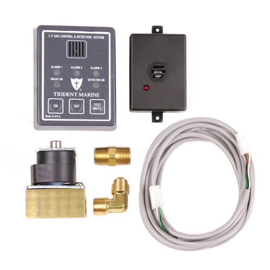 Trident Marine 12V LowPressure 38 Solenoid Kit wControl Panel 13007761KIT