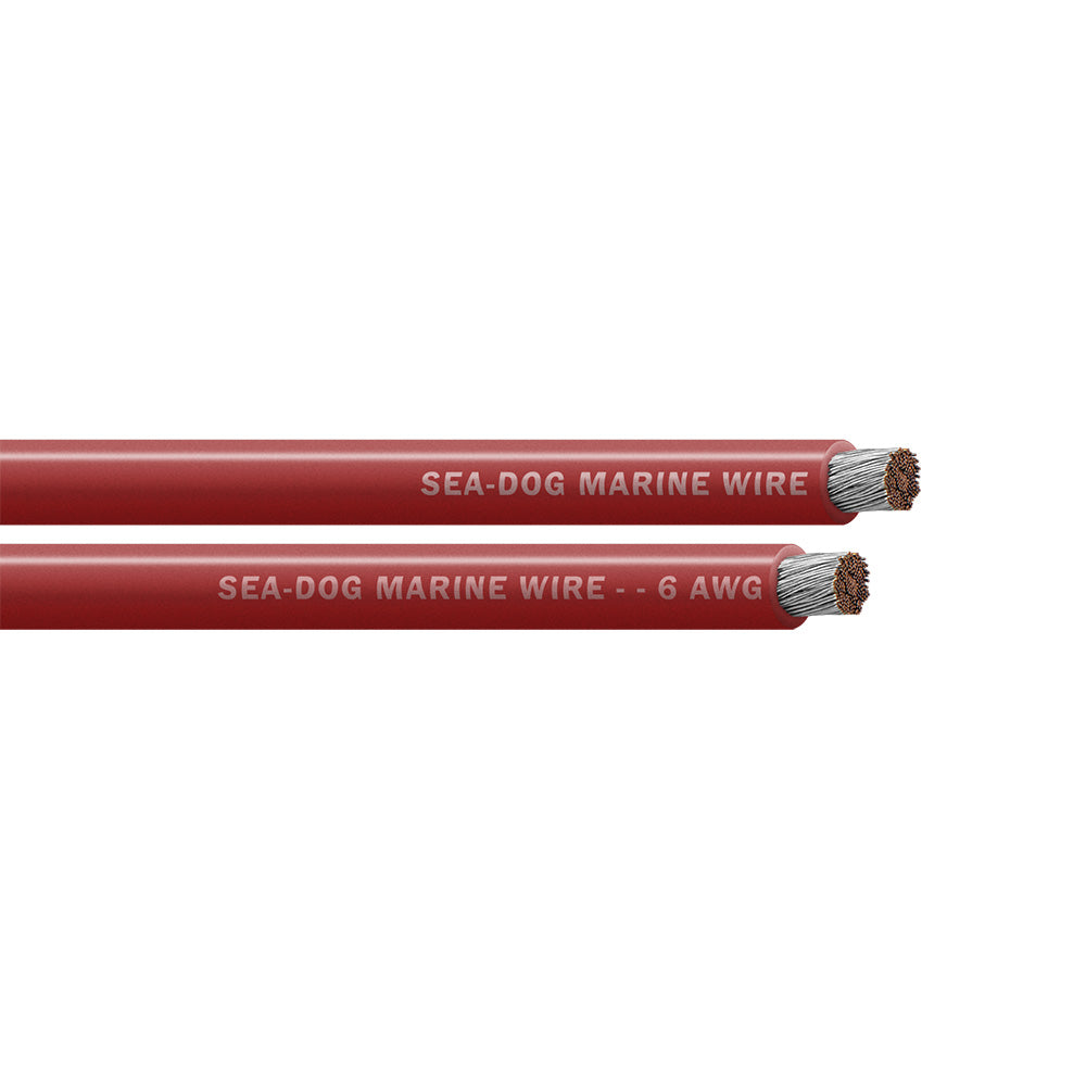 SeaDog 6 AWG Red Battery Cable  500 8006027