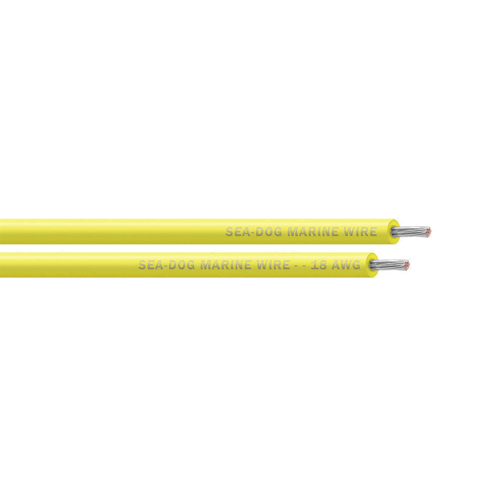 SeaDog 18 AWG Yellow Primary Wire  250 8018034