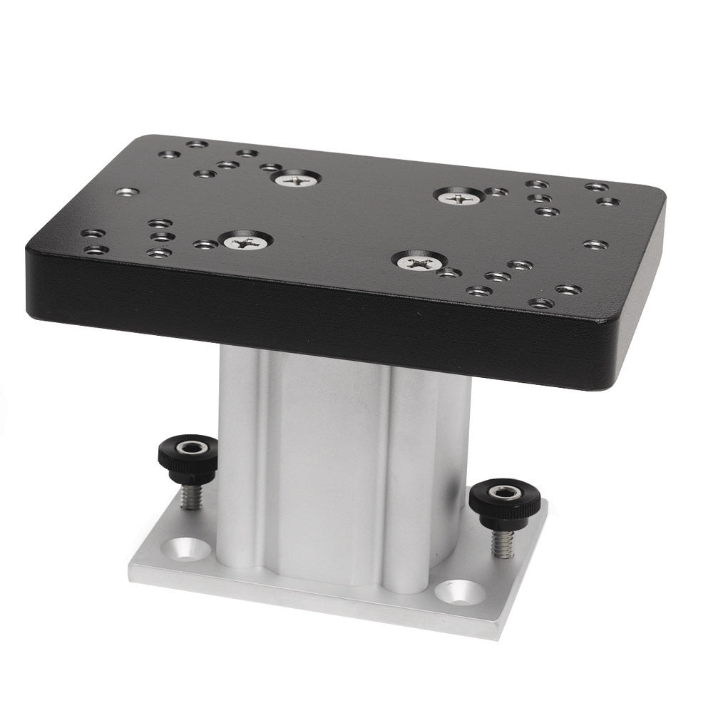 Cannon Aluminum Fixed Base Downrigger Pedestal  4 1904030