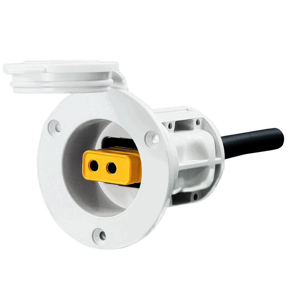 Cannon Flush Mount Power Port  White 1903013