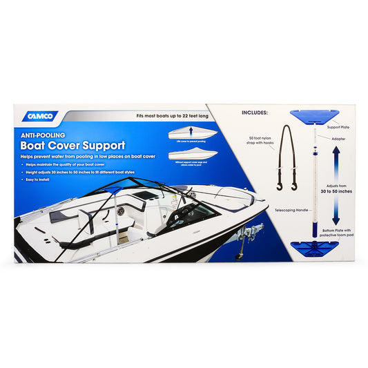 Camco Adjustable Boat Cover Support Kit 41970