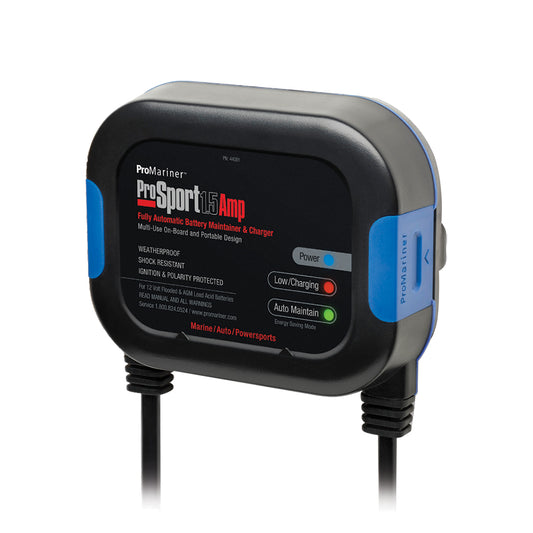 ProMariner ProSport 15A MultiUse Maintainer  120V  1Bank 44001