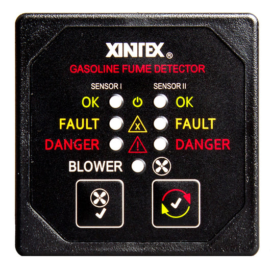 FireboyXintex Gasoline Fume Detector wDual Channel  Blower Control  1224V G2BBR
