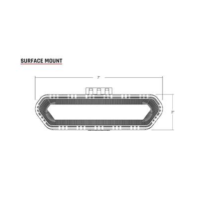 RIGID Industries Chase  Amber 90122