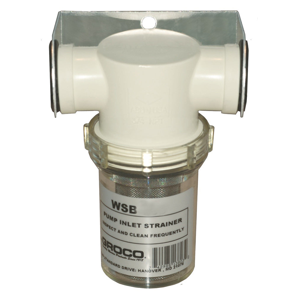 GROCO 114 Fresh Water Strainer w304 SS Basket WSB1250