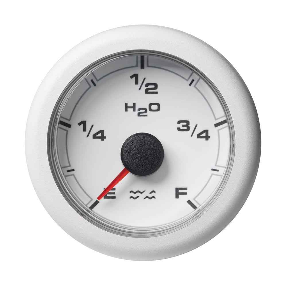 Veratron 52MM 2116 OceanLink Waste Water Gauge  White Dial  Bezel A2C1065900001