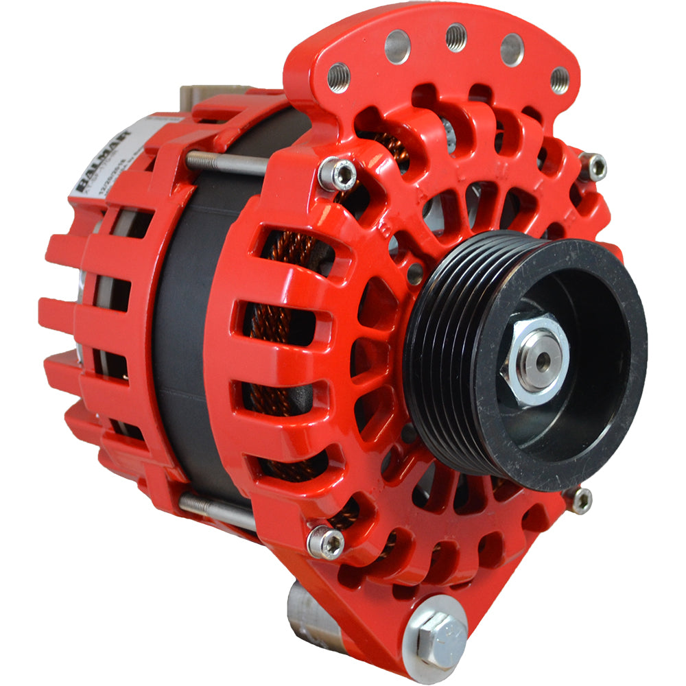Balmar Alternator 170 Amp 12V Single Foot Internal Regulator K6 Pulley XTSF170IR