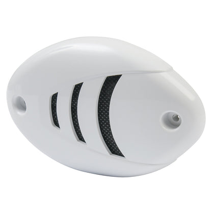 Marinco 12V DropIn Low Profile Horn wBlack  White Grills 10080