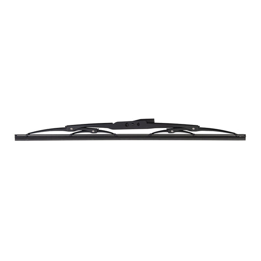 Marinco Deluxe Stainless Steel Wiper Blade  Black  22 34022B