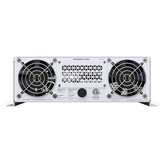 Xantrex Freedom X 2000 True Sine Wave Power Inverter  24VDC  120VAC  2000W 817200021