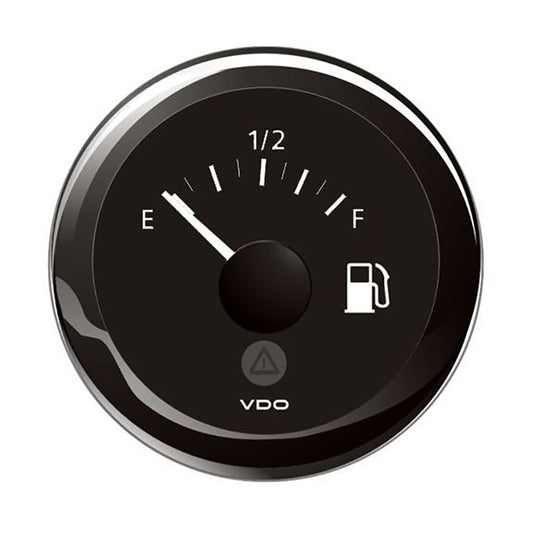 Veratron 52MM 2116 ViewLine Tank Level Gauge EF  3180 Ohm  Black Dial  Bezel A2C59514091