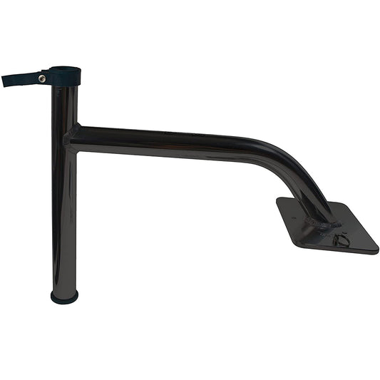 Panther 3 Quick Release King Pin Bow Mount Bracket  Black  Powder Coat KPB30B