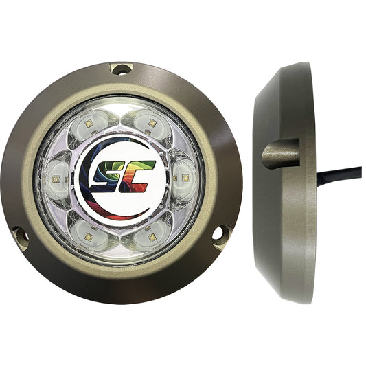 ShadowCaster SC3 Series Underwater Light  FullColor Change  12Color Standard or Unlimited Colors wShadowNET SC3CCALSM
