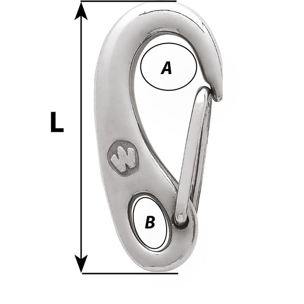 Wichard Snap Hook  Length 31516 2482W
