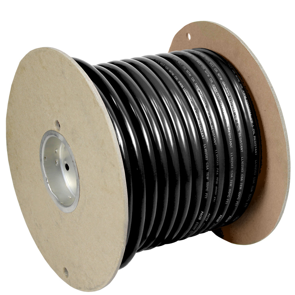 Pacer Black 2 AWG Battery Cable  100 WUL2BK100