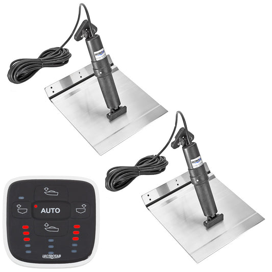 Lectrotab XKA Aluminum Alloy Trim Tab Kit wALC1 Control  12 x 18 XKASAL12X18A