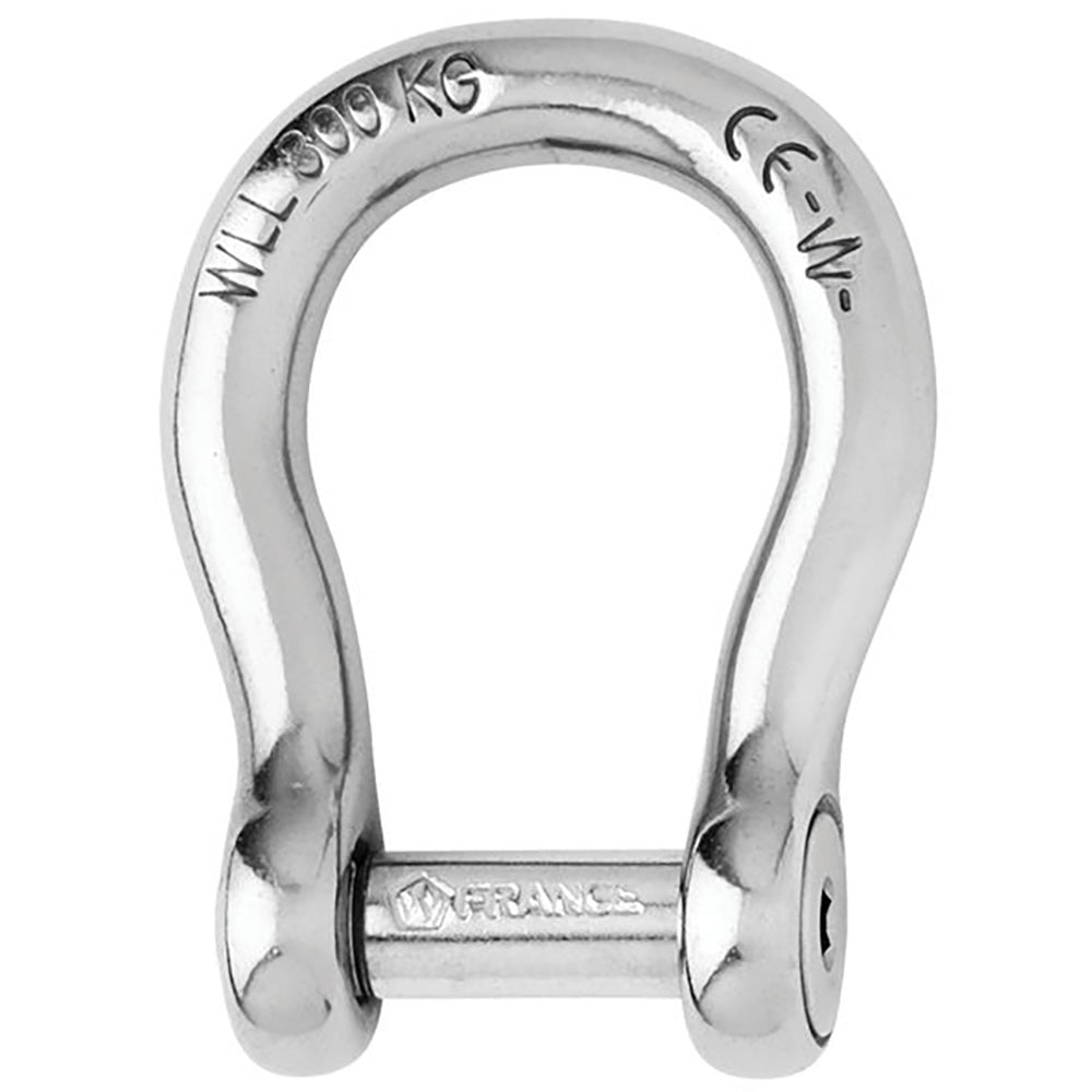 Wichard SelfLocking Allen Head Pin Bow Shackle  6mm Diameter  14 1343W