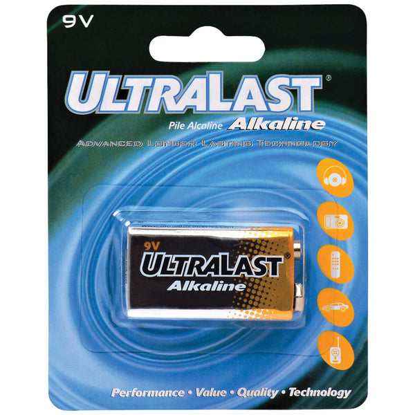 9V CARDED BATTERY